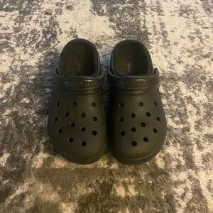 Fur lined crocs